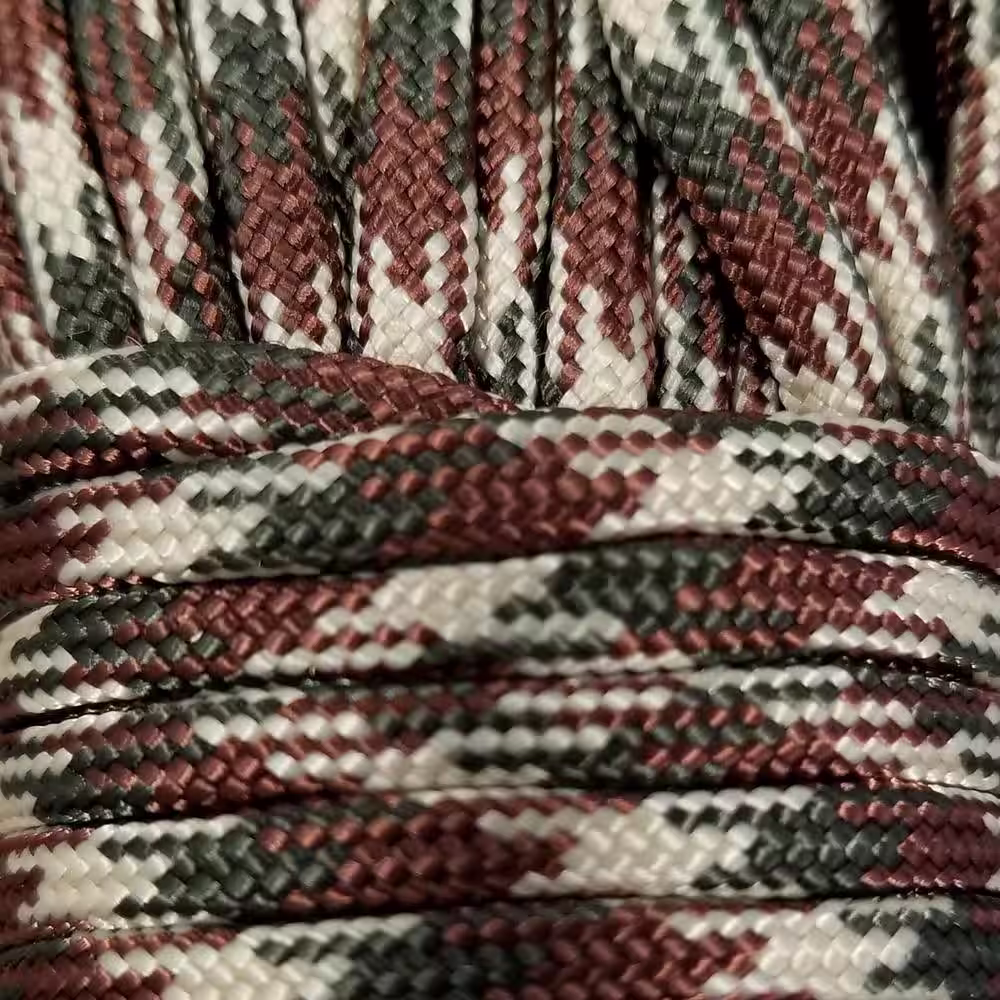 KingCord 5/32 in. x 400 ft. Nylon Camo Paracord 550 Rope - Type III Mil-Spec 7-Strand Utility Survival Parachute Cord