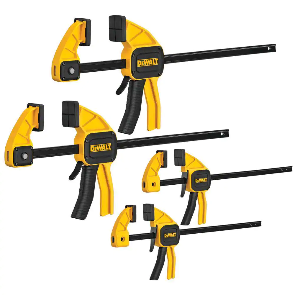 DEWALT Medium and Large Trigger Clamp (4 Pack)