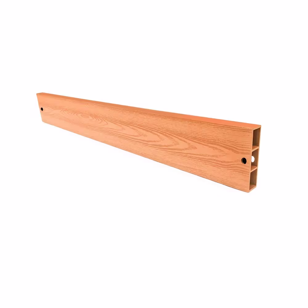 Frame It All Two Inch Series 4 ft. x 16 ft. x 11 in. Classic Sienna Composite Raised Garden Bed Kit