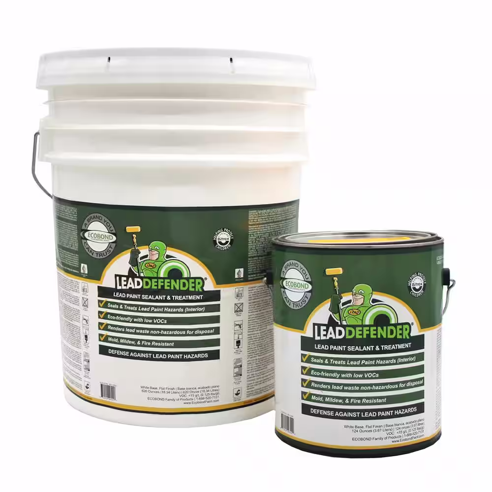 ECOBOND LBP Lead Defender 1-Gal Off White Flat Lead Based Paint Treatment and Sealant