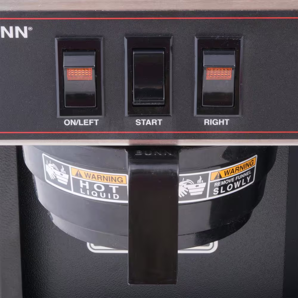 Bunn VLPF 12-Cup Automatic Commercial Coffee Maker, 2 Warmers, 07400.0005