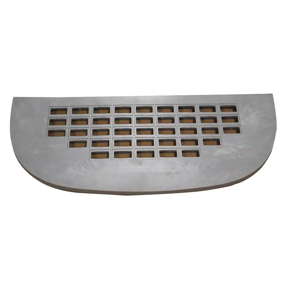 SHAPE PRODUCTS 39 in. W x 13 in. D x 1 in. H Heavy-Duty Straight Flat Grate Window Well Cover