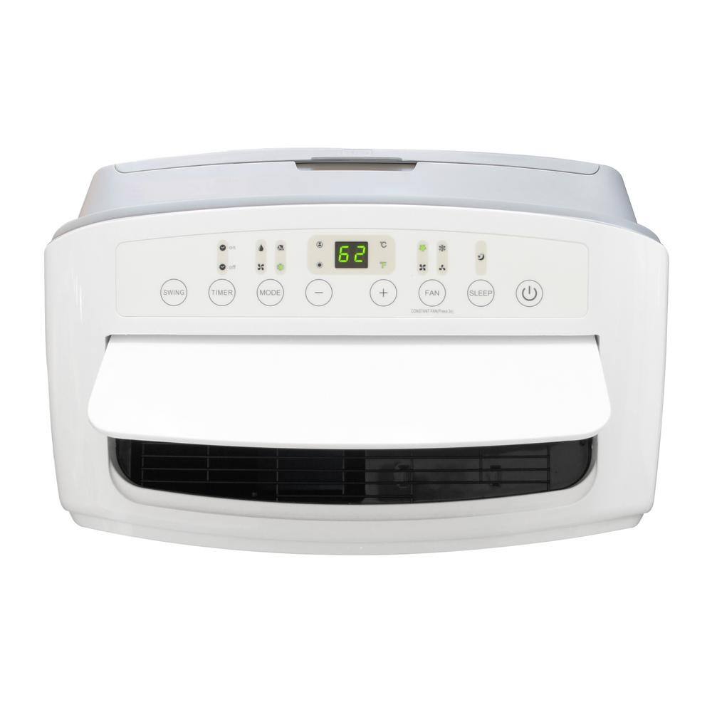 SPT 13,500 BTU (10,200 BTU, DOE) Portable Air Conditioner with Dehumidifier and Remote in White