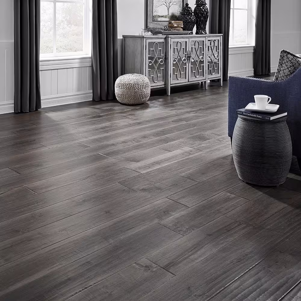 HOMELEGEND Maple 9/16 in. T x 7.5 in. W Hand Scraped  Engineered Hardwood Flooring (31.1 sqft/case)