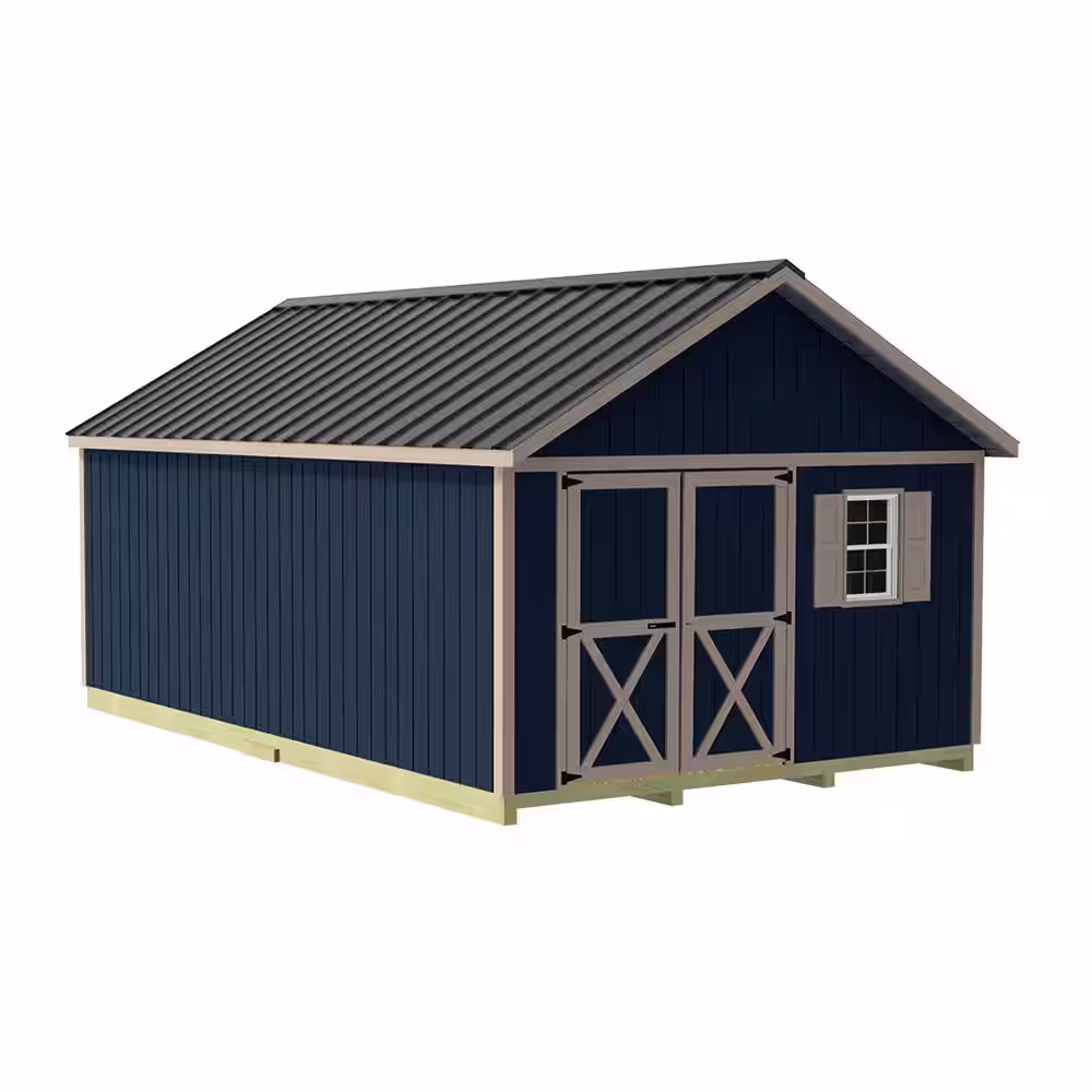 Best Barns Brandon 12 ft. x 16 ft. Wood Storage Shed Kit