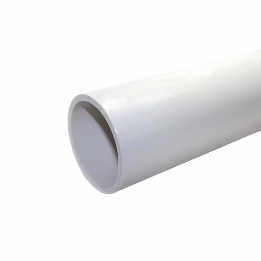 VPC 1 in. x 10 ft. White PVC Schedule 40 Potable Pressure Water Pipe