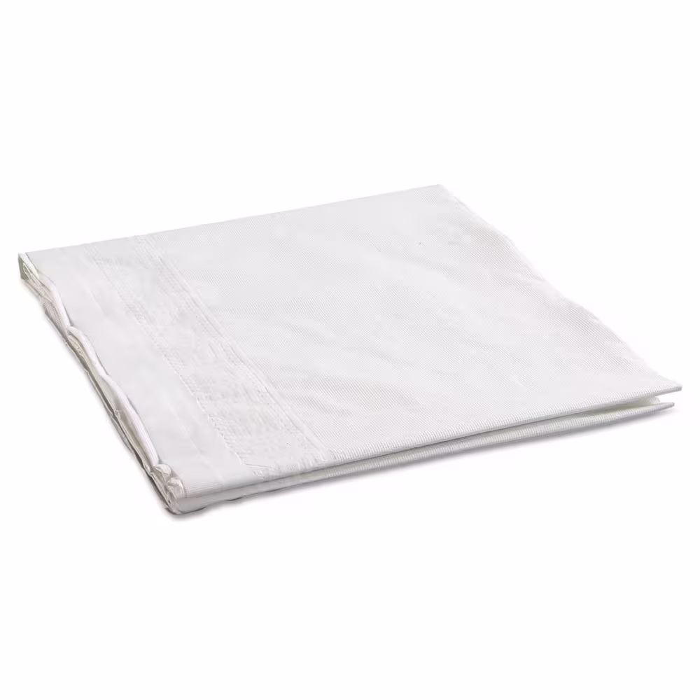 Hoffmaster White Disposable Poly Cellutex Table Covers, Tissue/Polylined, 54 in. x 108 in. (25-Per Case)