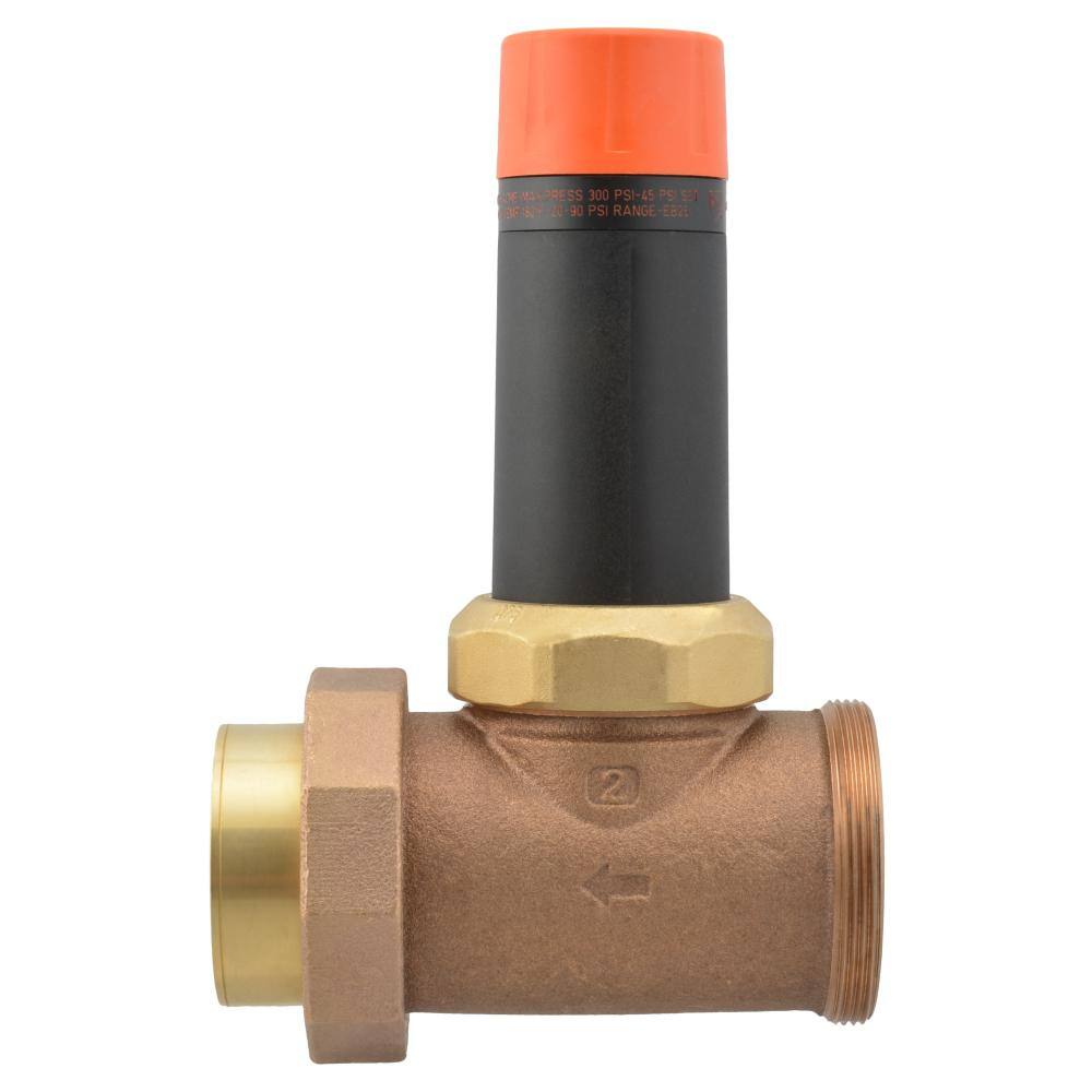 Cash Acme 2 in. Bronze EB-25 Single Union Pressure Regulating Valve