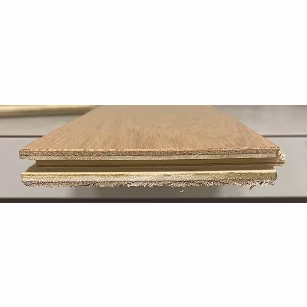 None Natural White Oak 1/2 in. T x 5.2 in. W Engineered Hardwood Flooring (28.2 sqft/case)