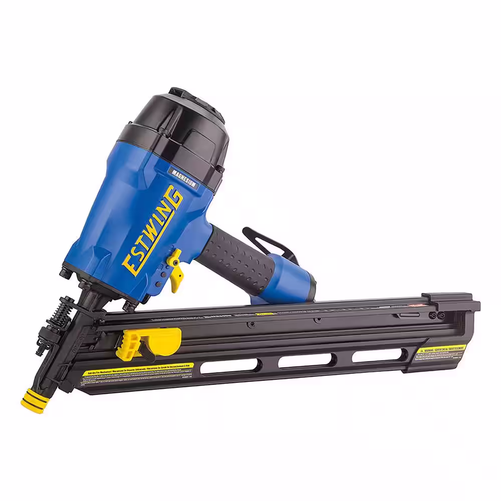 Estwing Pneumatic 34 degrees Clipped Head Framing Nailer with Padded Bag