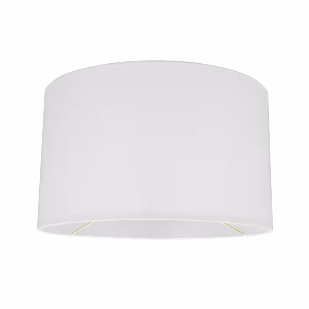 Aspen Creative Corporation 17 in. x 10 in. Off White Drum/Cylinder Lamp Shade