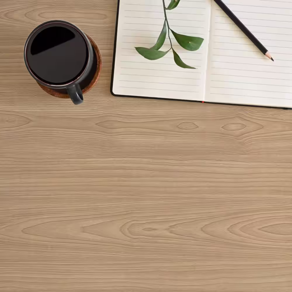 WallPops Light Maple Faux Materials Adhesive Film (Set of 2)