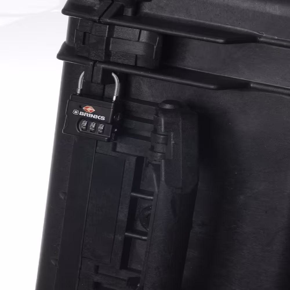 Brinks 25 mm Combination TSA Lock with Cable