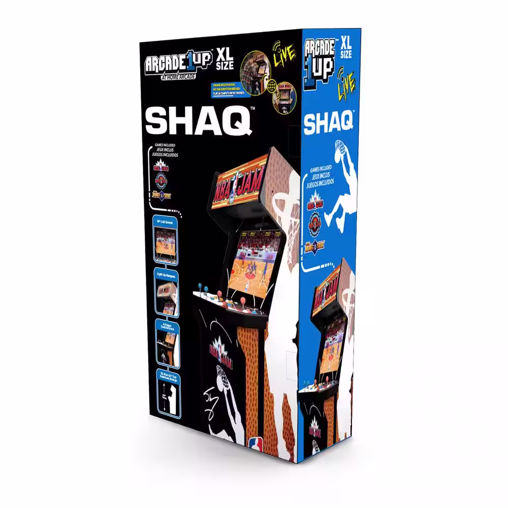 ARCADE1UP NBA Shaq 19 in. Arcade