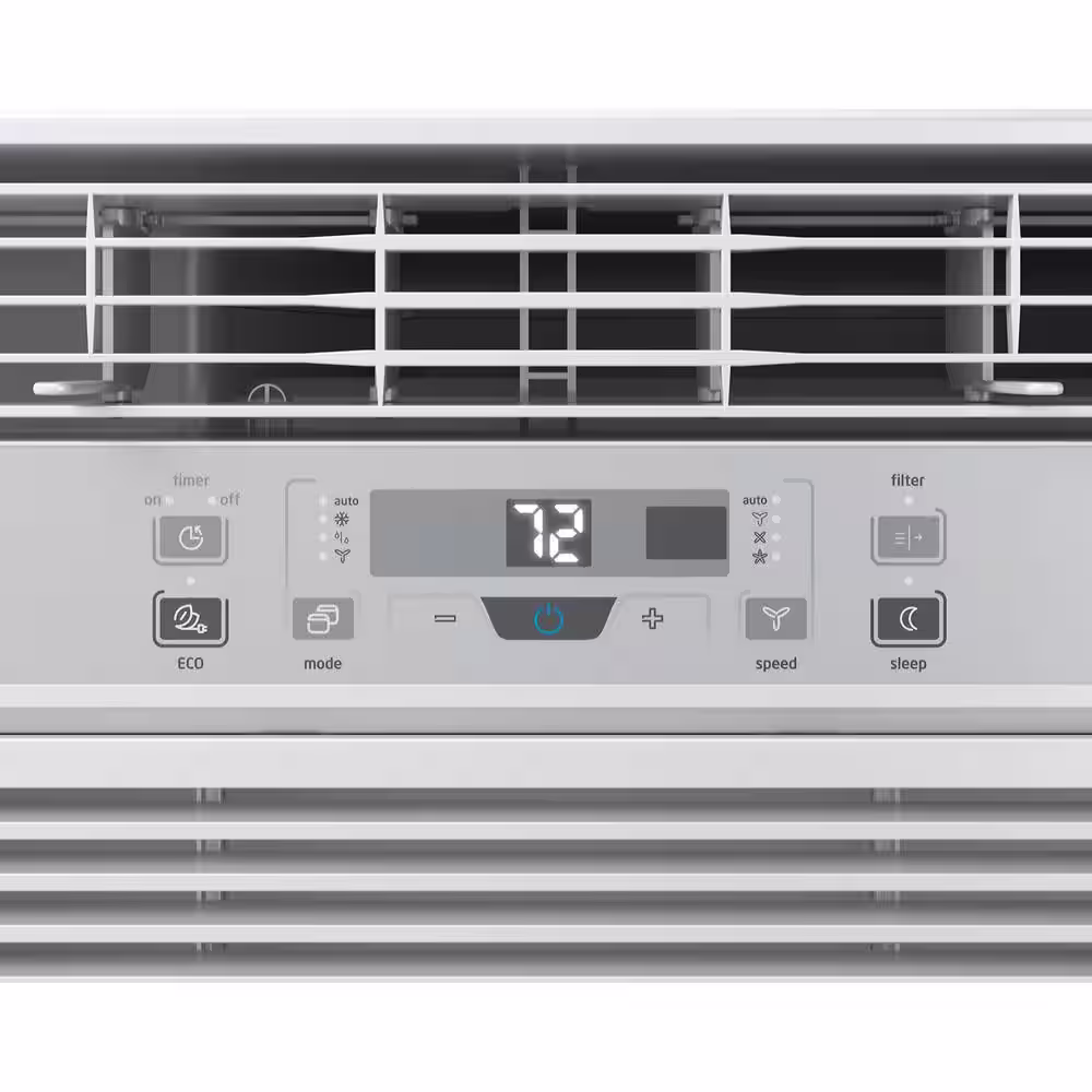 Midea 8,000 BTU 115-Volt Window Air Conditioner with Remote in White