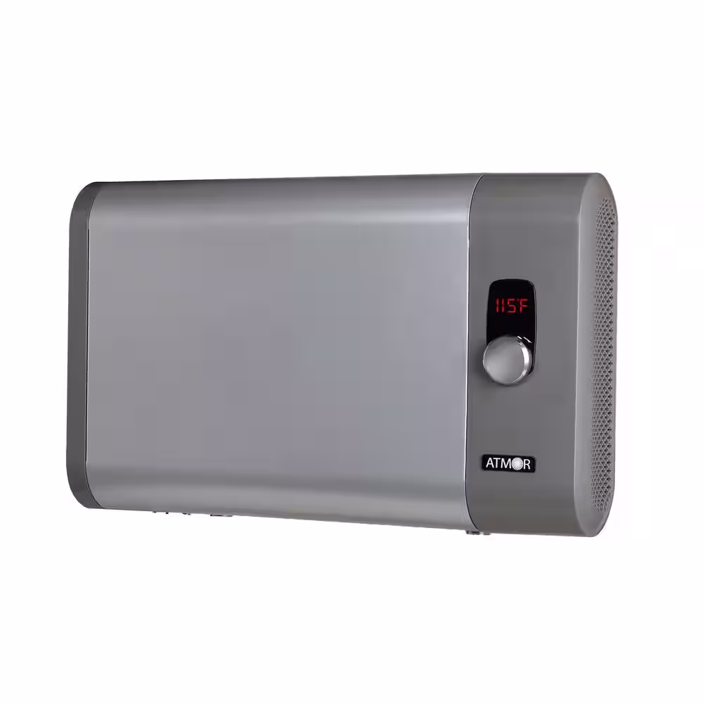 ATMOR 36kW 7.03 GPM Electric Tankless Water Heater Ideal for 4 Bedroom Home up to 8 Simultaneous Applications