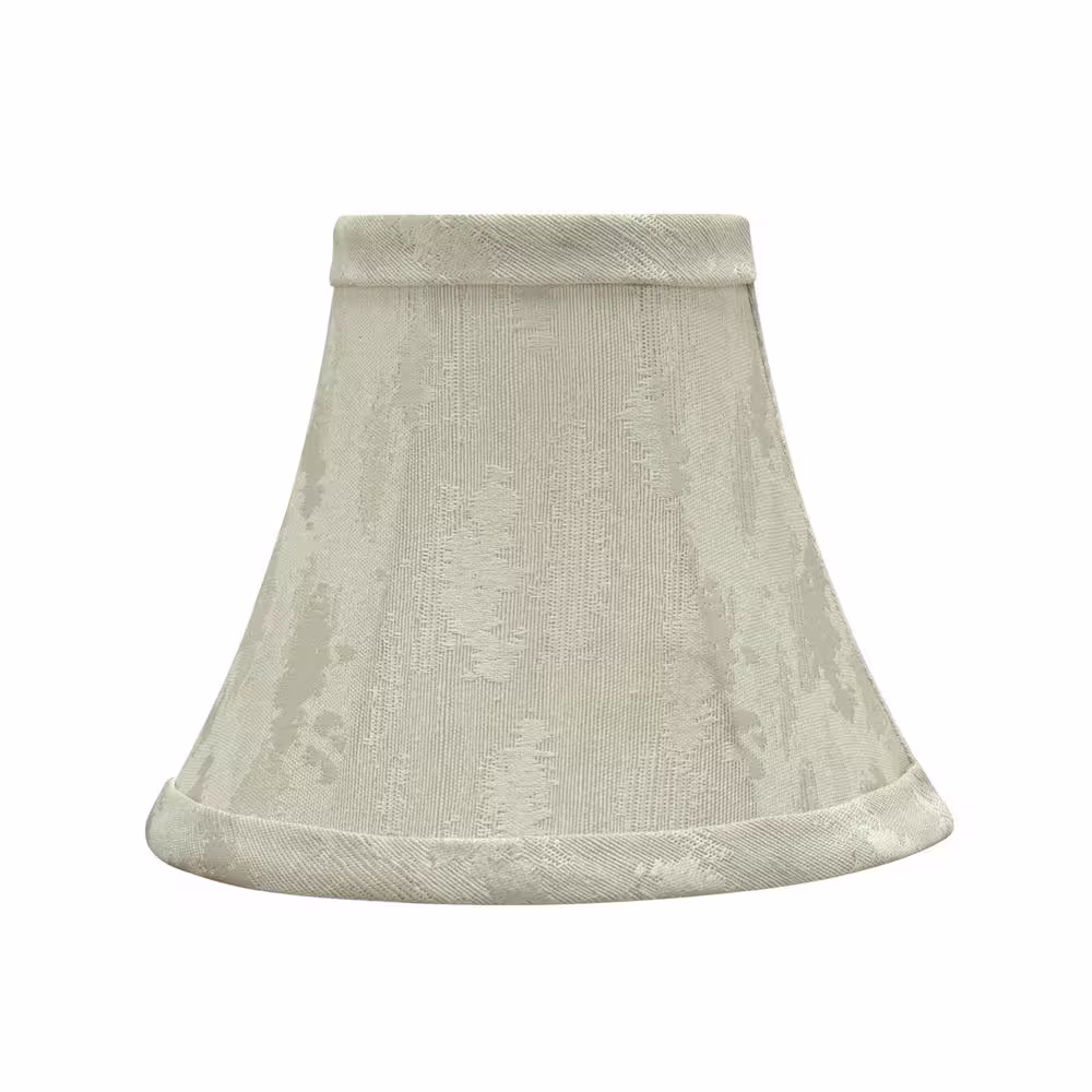 Aspen Creative Corporation 6 in. x 5 in. Butter Creme Bell Lamp Shade (9-Pack)