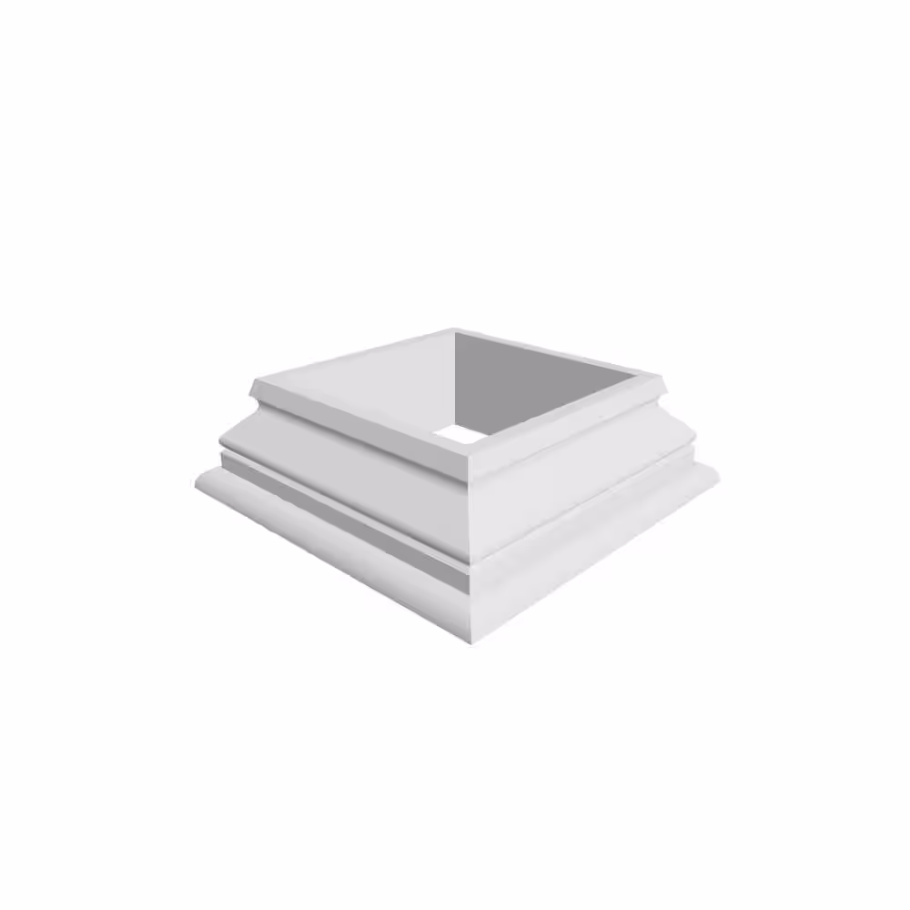 VITA Vinyl Pergola Base Trims for 5