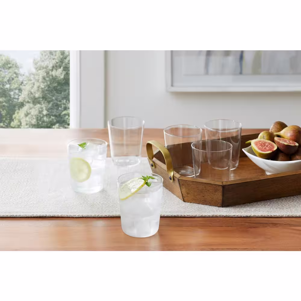 Home Decorators Collection Modern Short Acrylic Drink Tumbler - 16 oz. (Set of 6)
