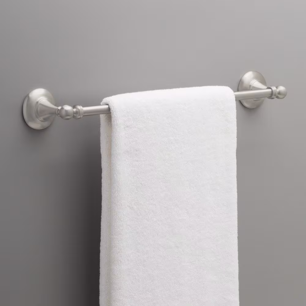Delta Greenwich II 18 in. Towel Bar in SpotShield Brushed Nickel