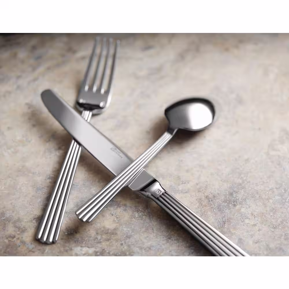 Oneida Viotti 18/10 Stainless Steel Teaspoons and European Size (Set of 12)