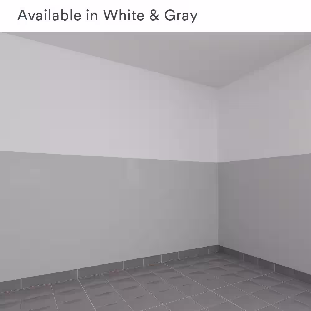 Trusscore 8 ft PVC Wall&CeilingBoard Panel White (8-Pack)
