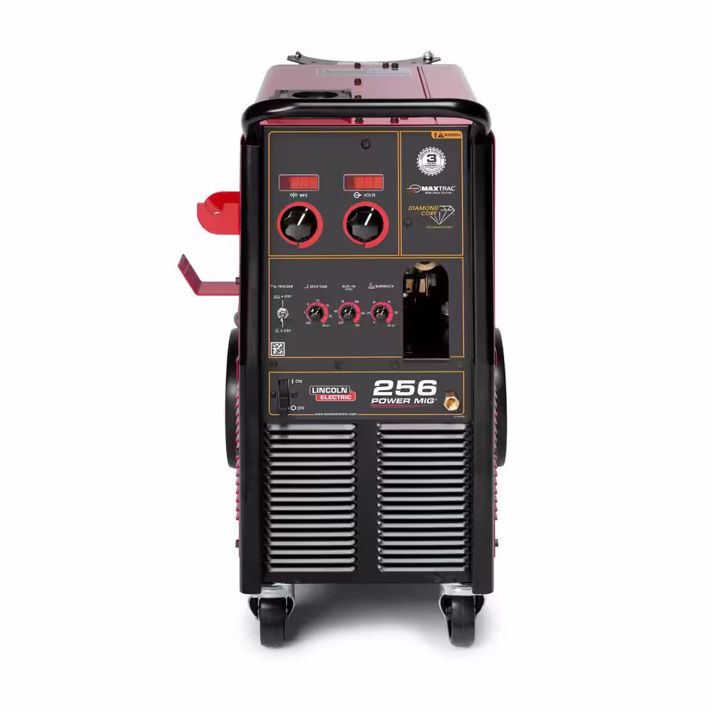 Lincoln Electric 300 Amp Power MIG 256 MIG Wire Feed Welder with Magnum Pro 250L 230- Volt/460-Volt/575-Vott
