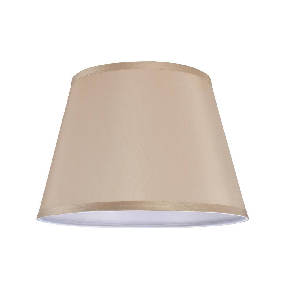 Aspen Creative Corporation 13 in. x 9 in. Beige Hardback Empire Lamp Shade
