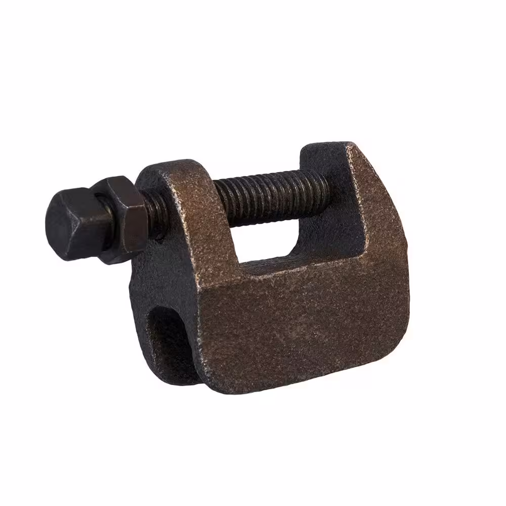 The Plumber's Choice 5/8 in. Wide Mouth Beam Clamp for Threaded Rod in Uncoated Steel