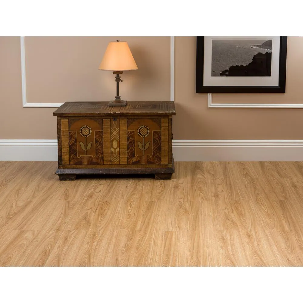 ACHIM Sterling 36 in. Width Birchwood Water Resistant Peel & Stick Vinyl Plank Flooring (15 sq. ft./case)