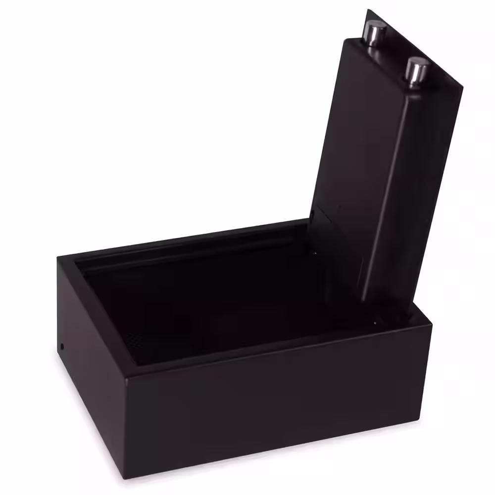 SANCTUARY Home and Office 0.18 cu. ft. Drawer Security Vault with Electronic Lock, Matte Black
