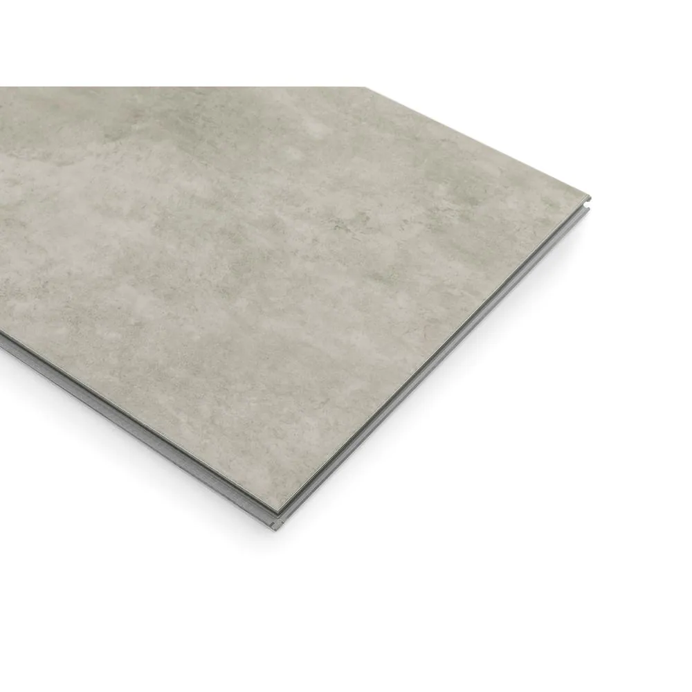 NewAge Products Titanium 12 in. W x 23 in. L Click Lock Water Resistant Vinyl Tile Flooring (13.4 sqft/case)