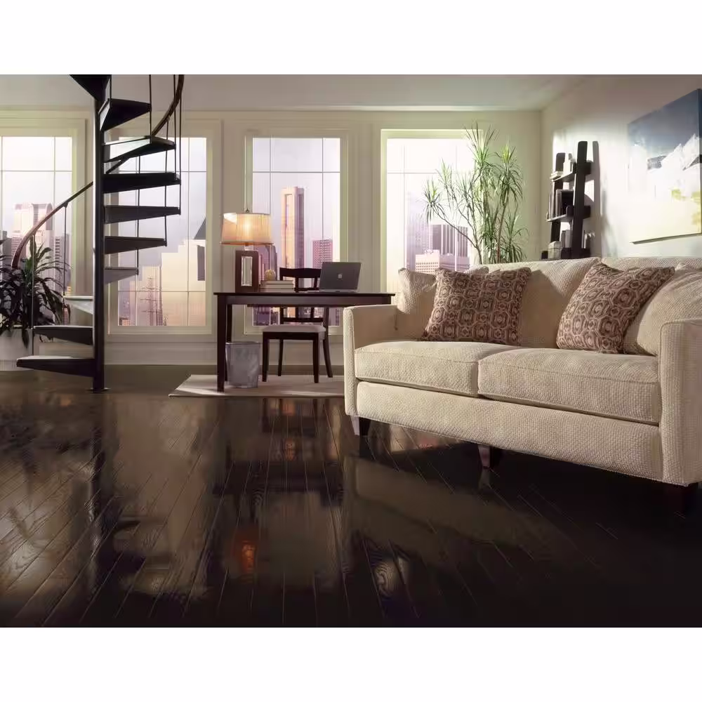 Bruce American Originals Flint Oak 3/8 in. T x 5 in. W Engineered Hardwood Flooring (22 sqft/case)