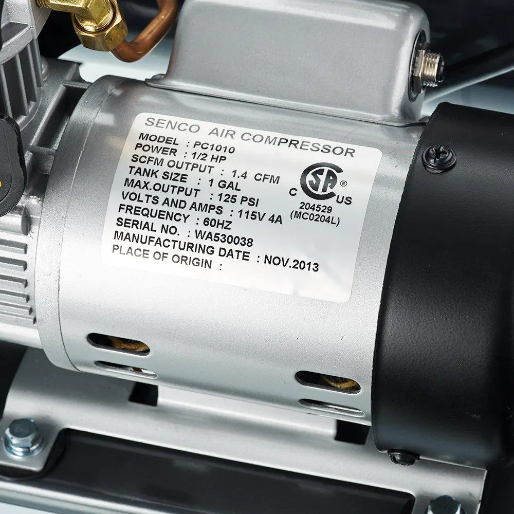 Senco 1 Gal. 1/2 HP Portable Electric Air Compressor