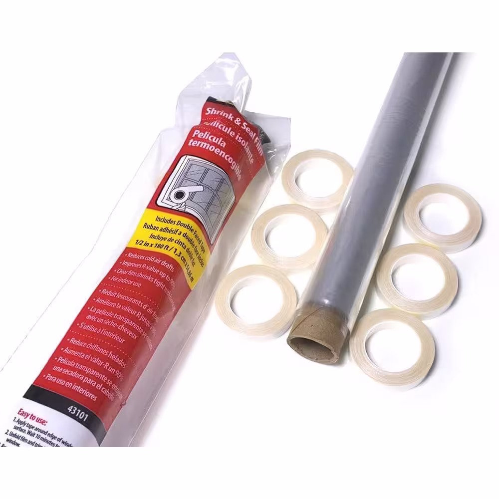 M-D Building Products 84 in. x 25 ft. Shrink and Seal Window-Bulk Roll with Tape