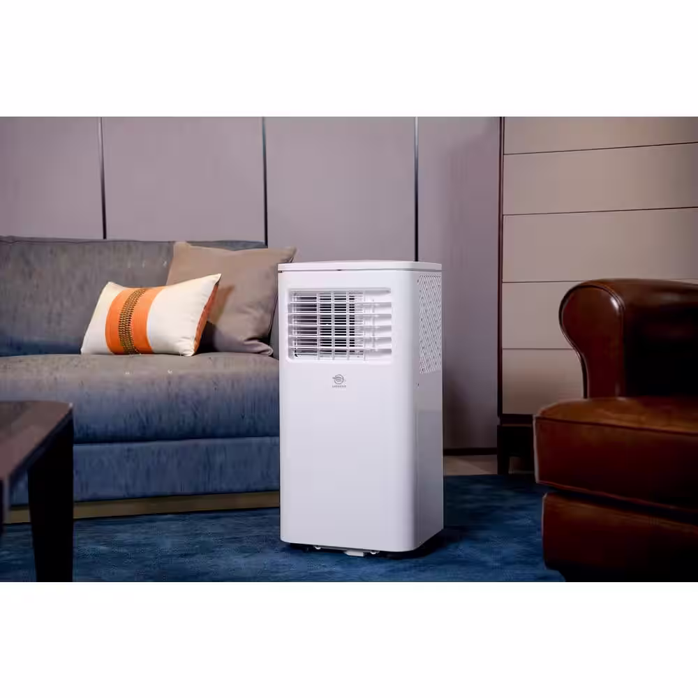 AIREMAX 115V 12,000 BTU ASHRAE (6,000 BTU DOE) Portable Air Conditioner with Remote, 24H Timer, Dehumidifier, Wheels, LED