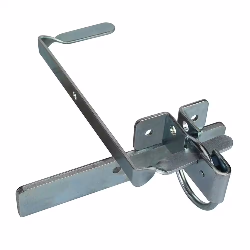 Everbilt Double Zinc Plated Large Ring Gate Latch