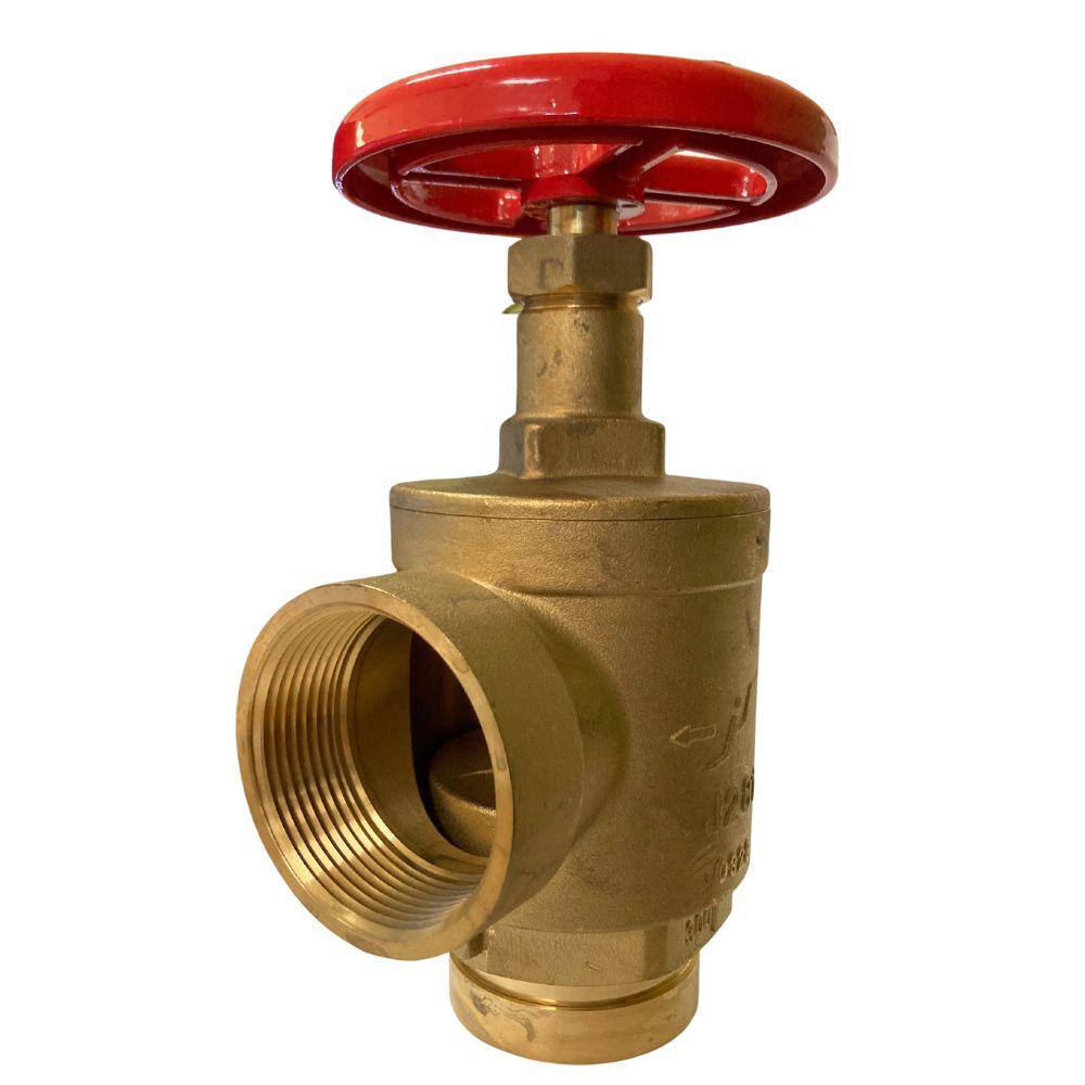 CMI inc 2-1/2 in. Brass Fire Hose Valve (GRV x FNPT)
