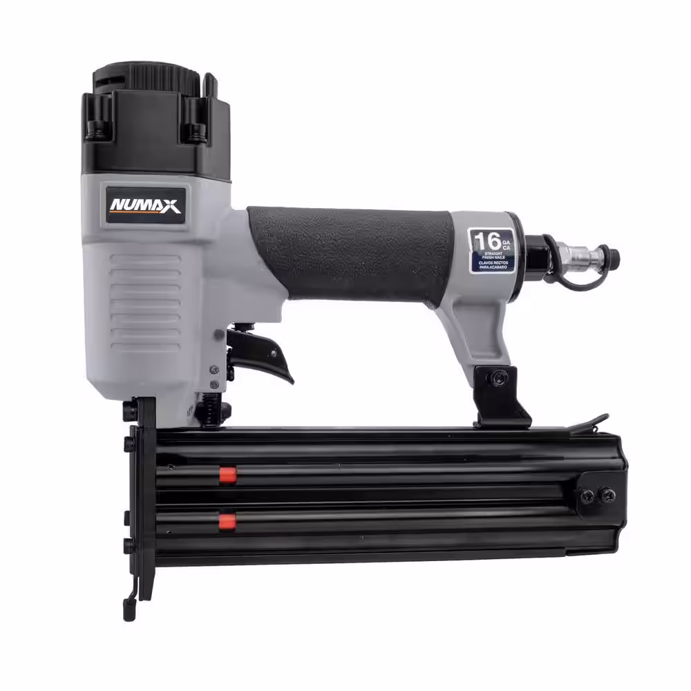 NuMax Pneumatic 16-Gauge 2 in. Straight Finish Nailer
