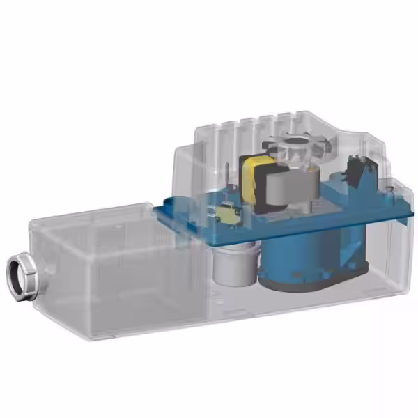 Saniflo SaniCondens Best Flat 0.03 HP 120-Volt Condensate Removal Pump with Tubing, Accessories, and Neutralizer