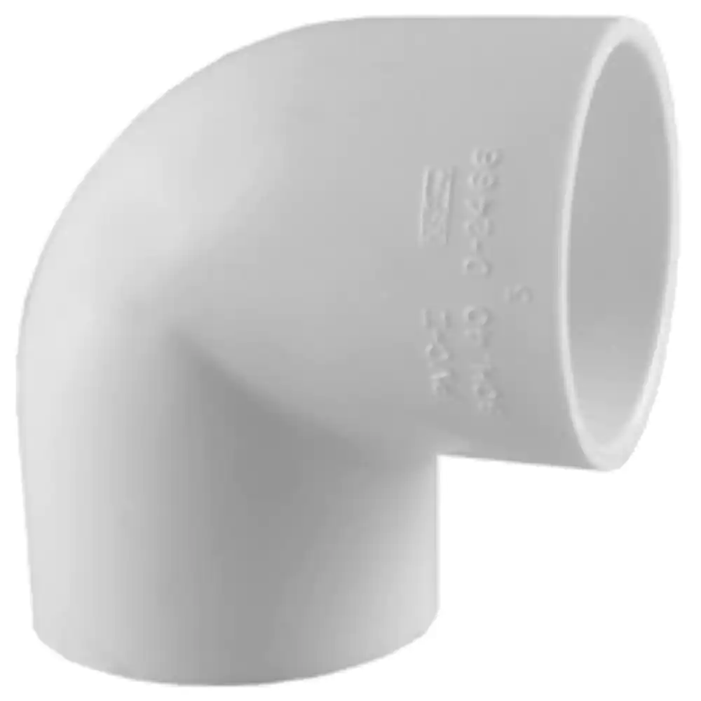 Charlotte Pipe 3/4 in. x 3/4 in. 90 Degree PVC Socket x Socket Elbow Fitting 35 -Pack