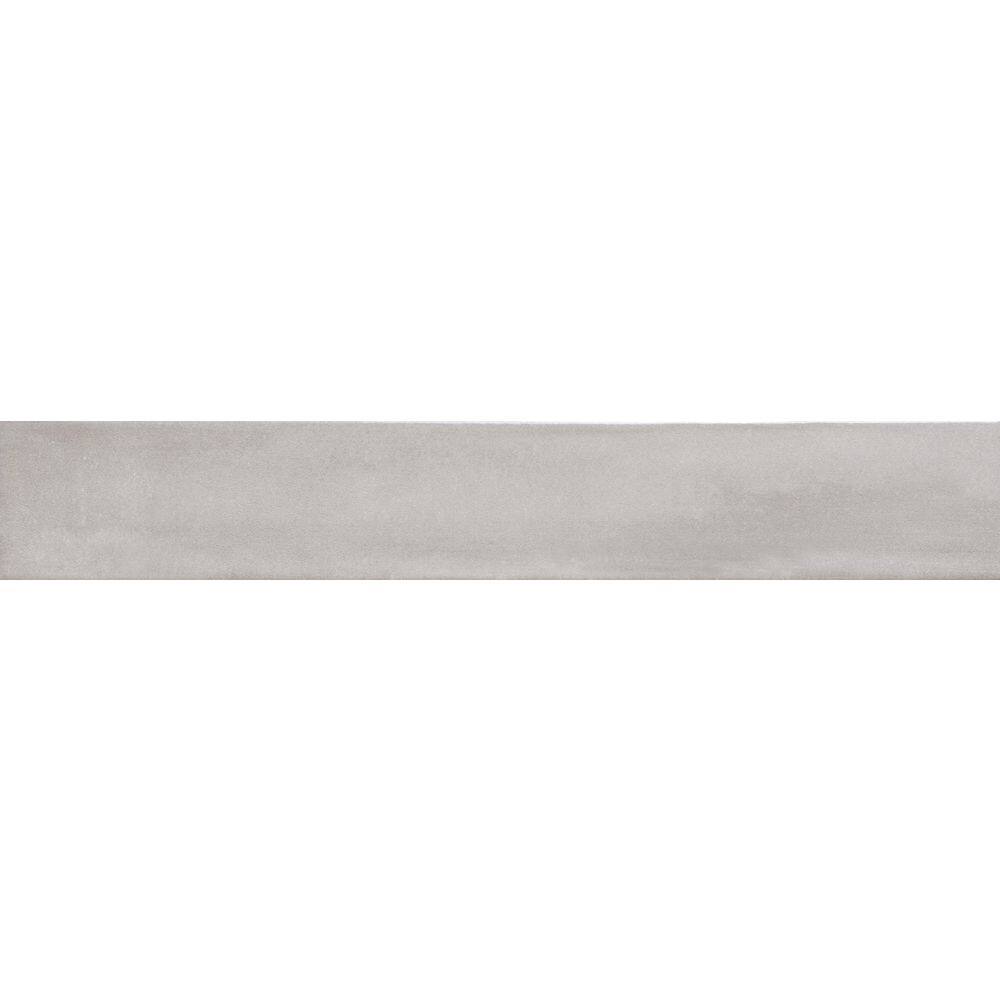 ANDOVA Teva Hazel Gray Taupe Glossy 2-2/5 in. x 14-1/2 in. Textured Porcelain Subway Floor and Wall Tile (4.83 sq. ft./Case)