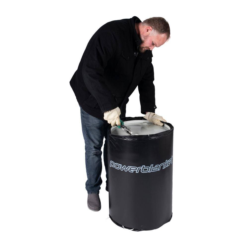 Powerblanket Insulated 15-Gal. PRO Model Drum Heating Blanket - Barrel Heater, Adjustable Controller, Max Temp 145Â°F