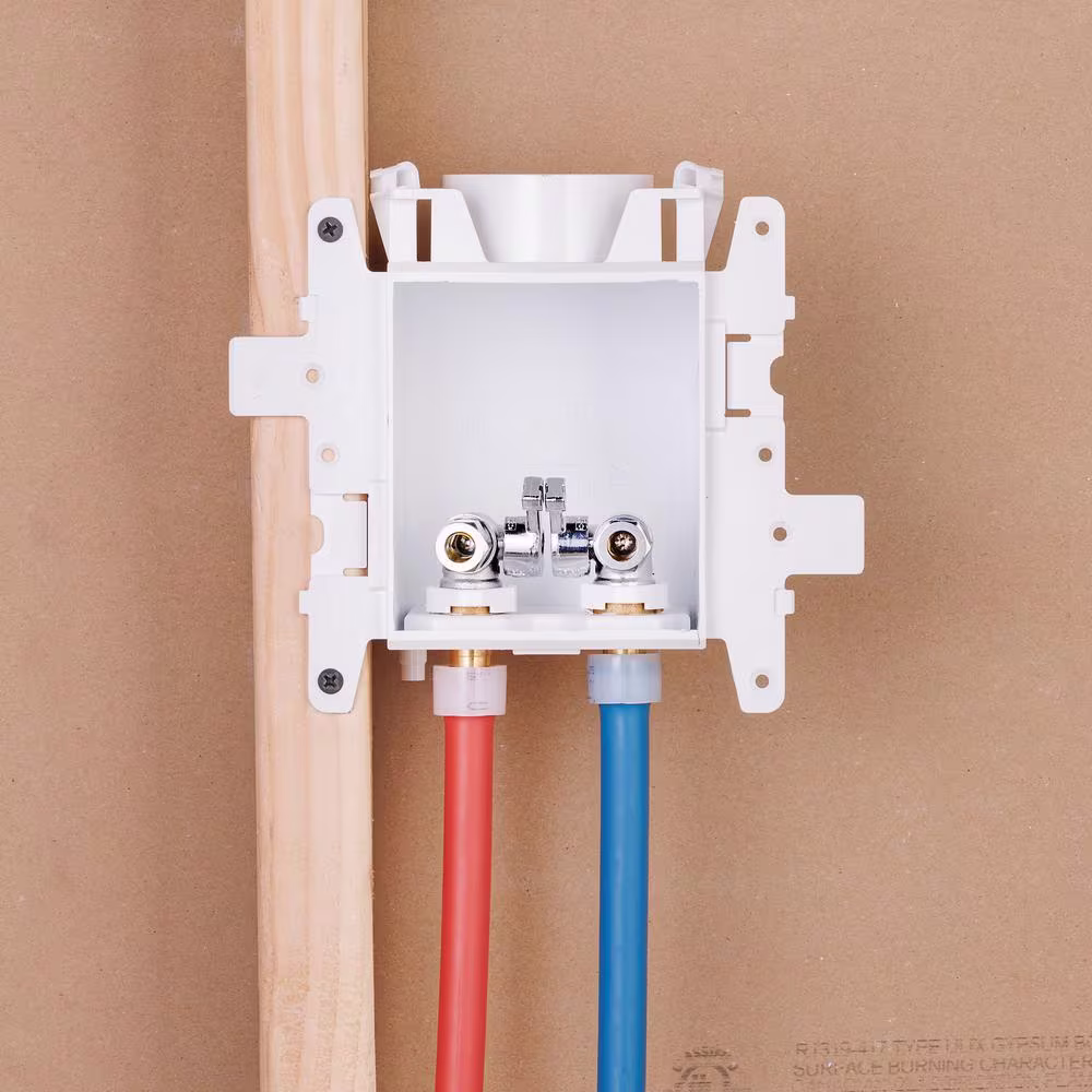 Oatey Moda 1/2 in. Brass PEX1960 Compression Lavatory Outlet Box