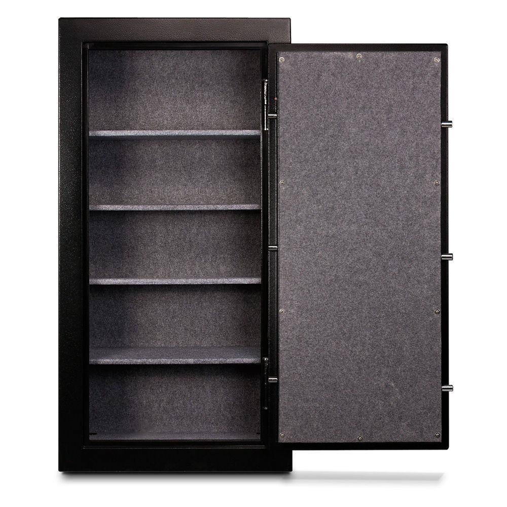 MESA 16.5 cu. ft. All Steel 30 Minute Burglary/Fire Safe with Combination Dial Lock, Black