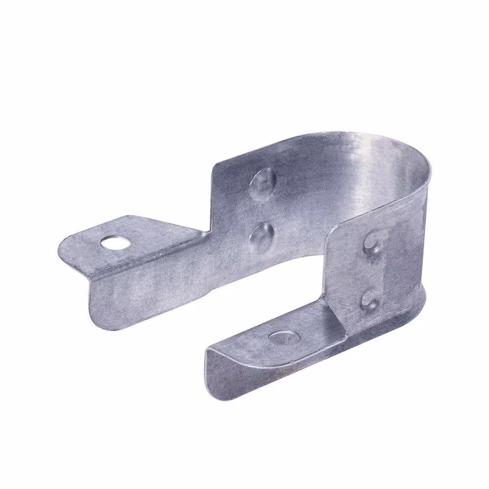 The Plumber's Choice 3/4 in. CPVC Side Mount Pipe Strap in Galvanized Steel