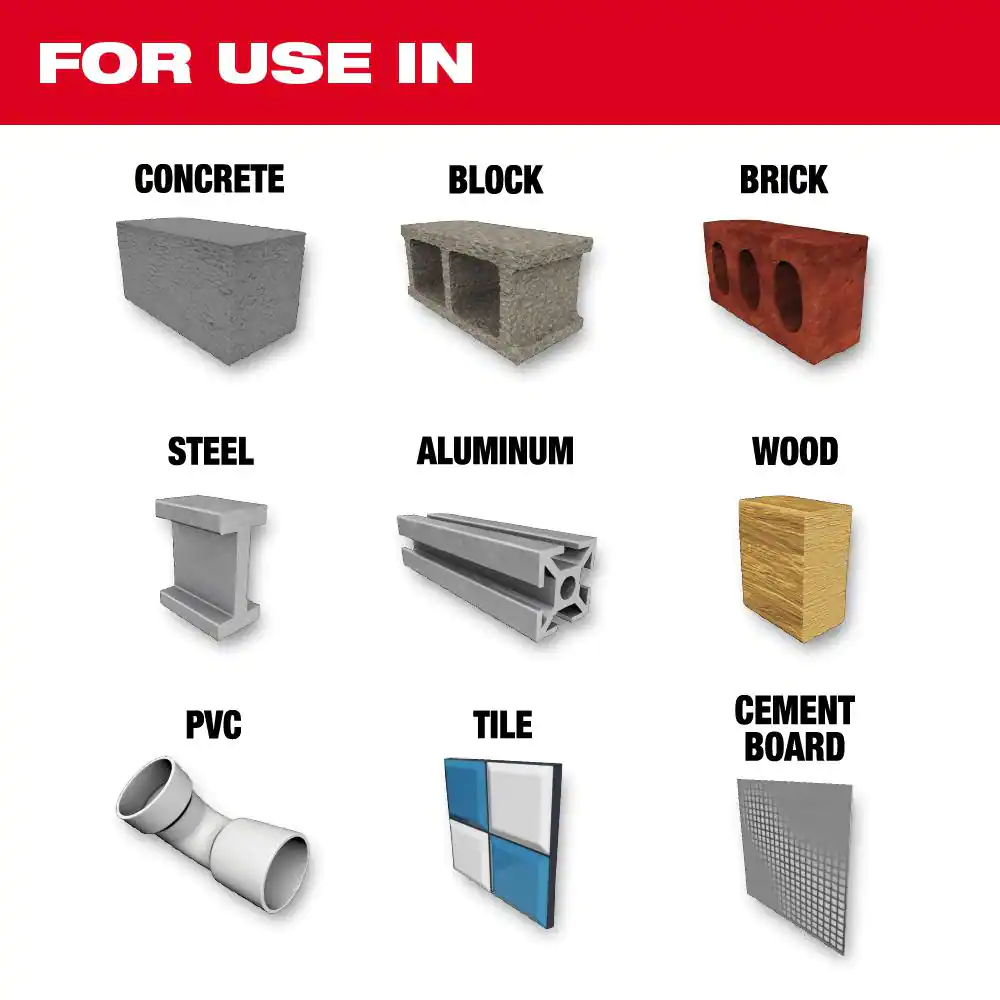 Milwaukee 3/16 in. x 4 in. x 6 in.Â SHOCKWAVE Carbide Multi-Material Drill Bit