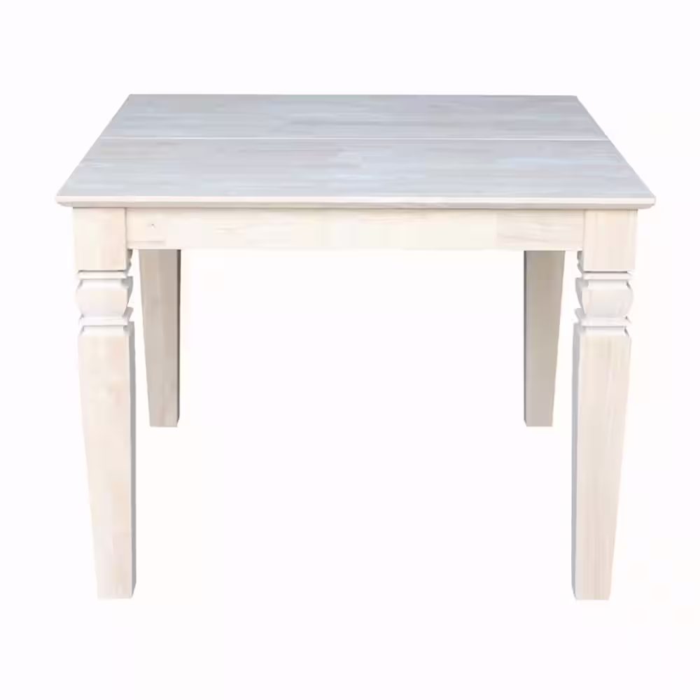 International Concepts Unfinished Butterfly Leaf Dining Table