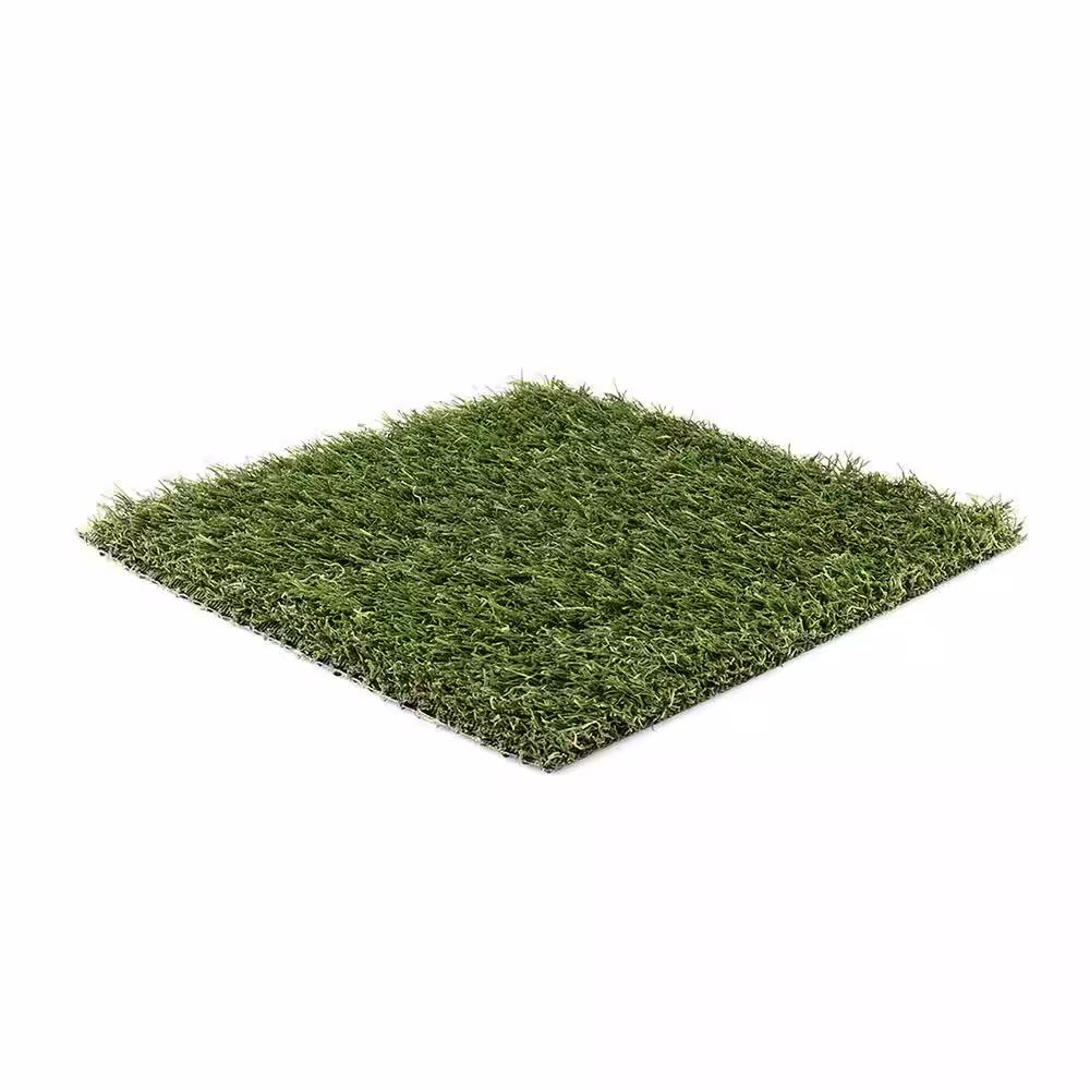 TrafficMaster TruGrass Clover Fescue 12 ft. Wide x Cut to Length Green Artificial Grass Turf