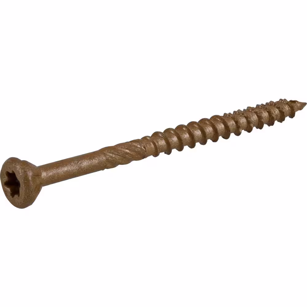 Everbilt #9 x 2-1/2 in. Star Drive Flat Head Exterior Wood Screws 5 lbs.-Box (501-Piece)